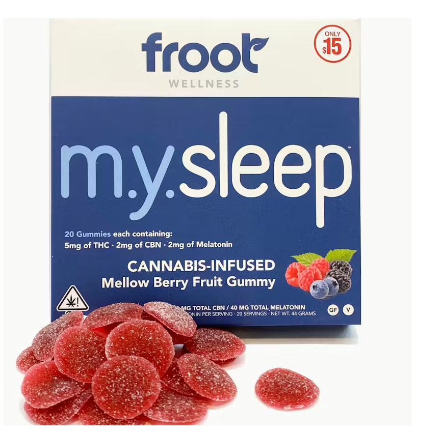 Froot | Mellow Berry | M.Y.Sleep Gummies | THC:CBN