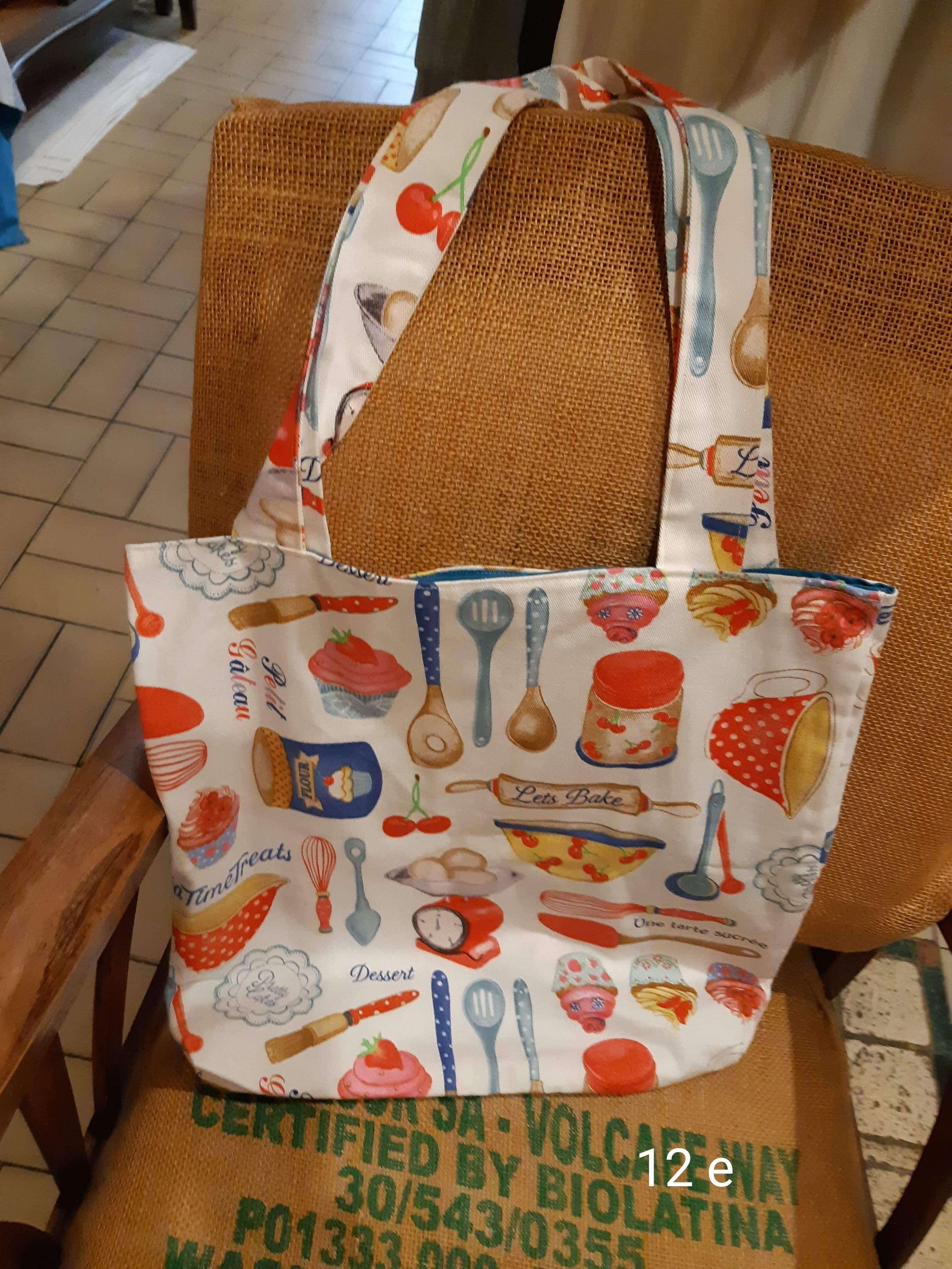 Sac motif cuisine