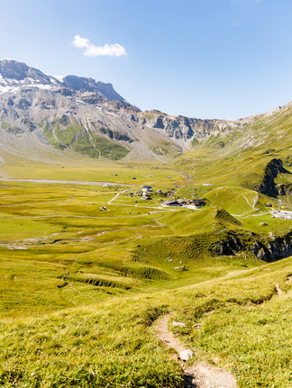 Die Bergarena rund um den Kraftort Engstligenalp