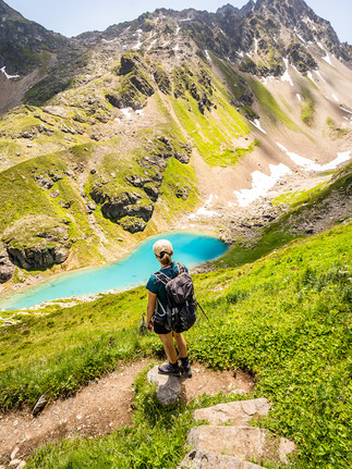 Der Niedersee bei der Leutschachhütte