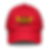 Red Dad Hat Front View