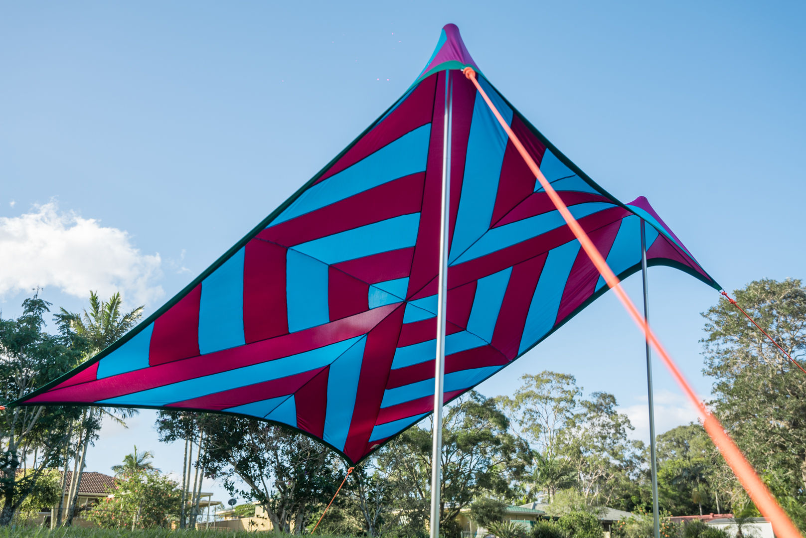 Tiles - Blue/Magenta