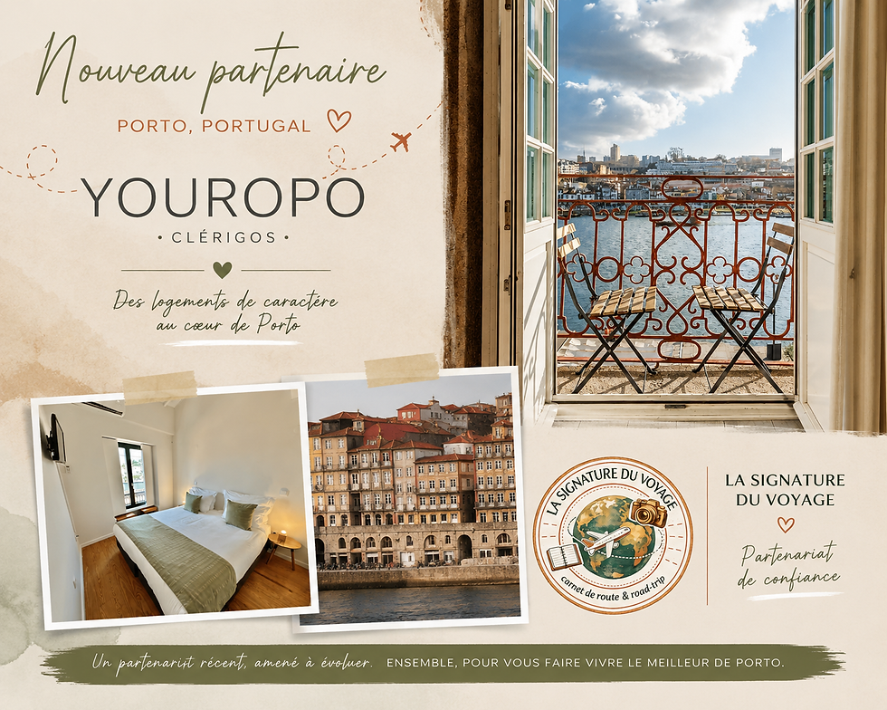Nouveau partenaire Youropo Clérigos à Porto, Portugal.