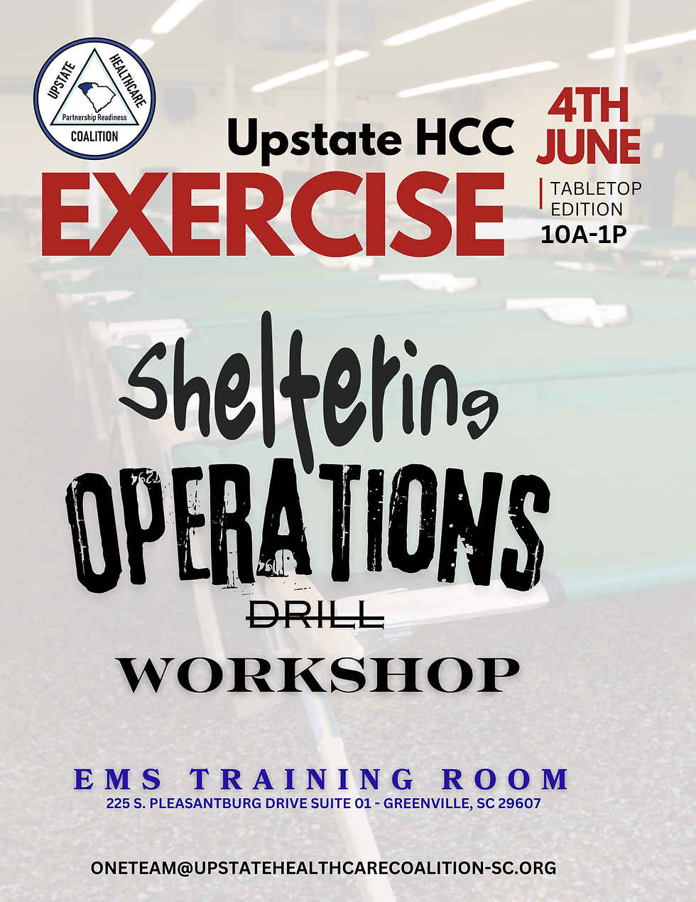 Exercise - Sheltering Operations - A Drill/Workshop