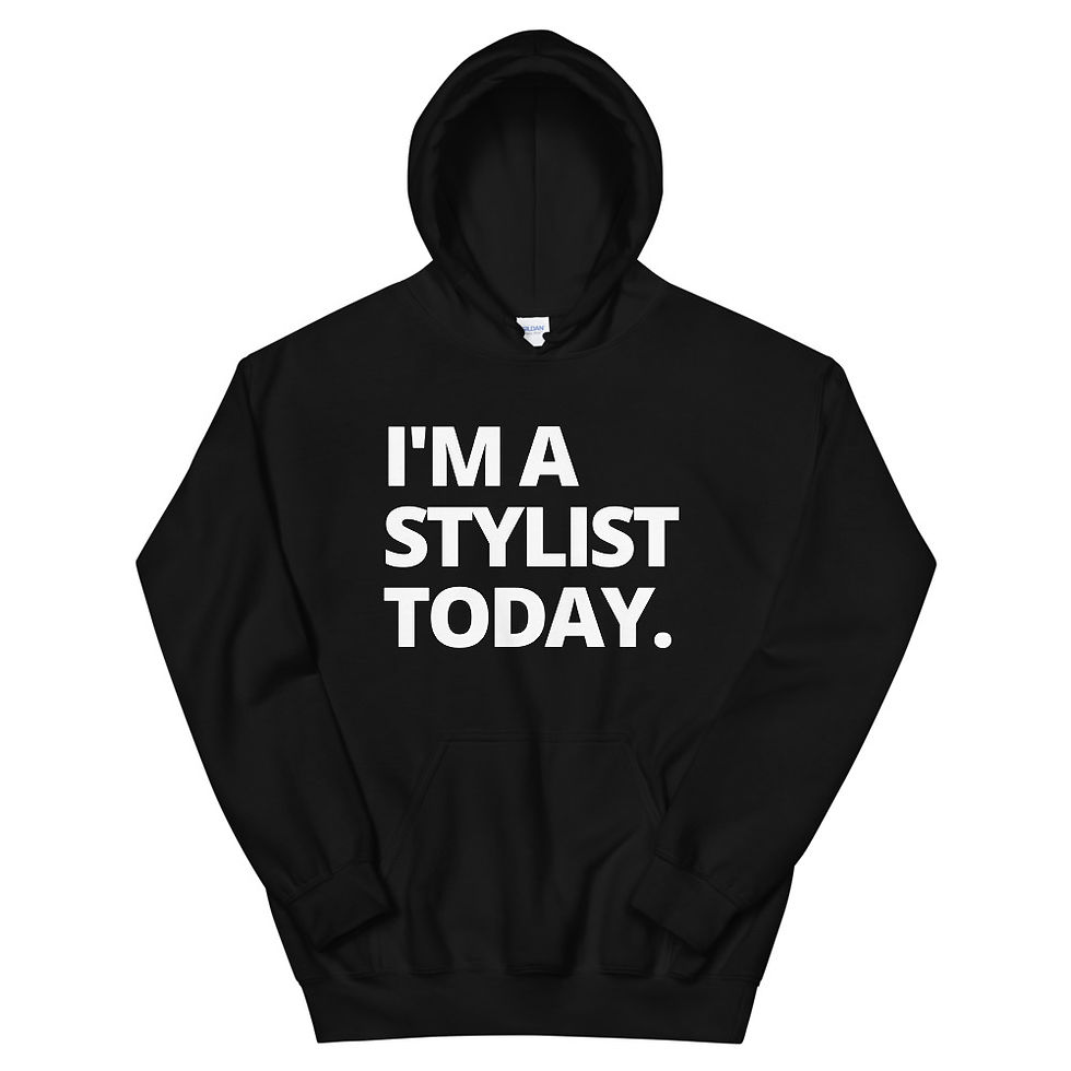 Black Stylist Hoodie