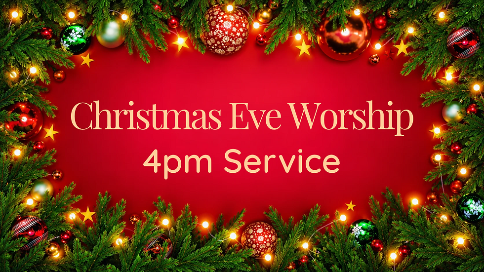 Christmas Eve Worship