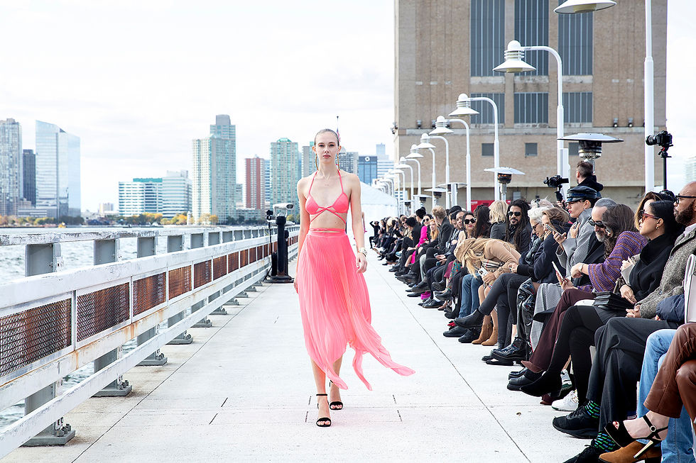 J Autumn Fashion Show on Pier 34 New York produced by Jessica Minh Anh