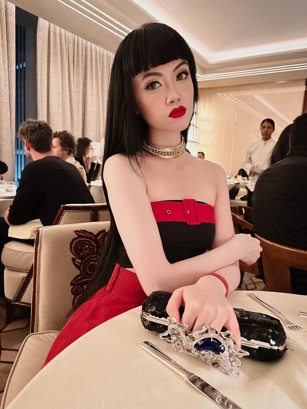 Jessica Minh Anh at Harry Cipriani New York