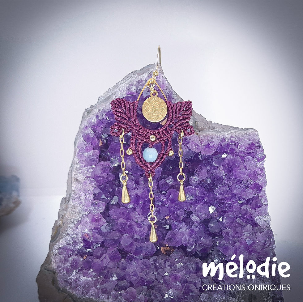 Miniature : Boucles d'oreilles Shäkti