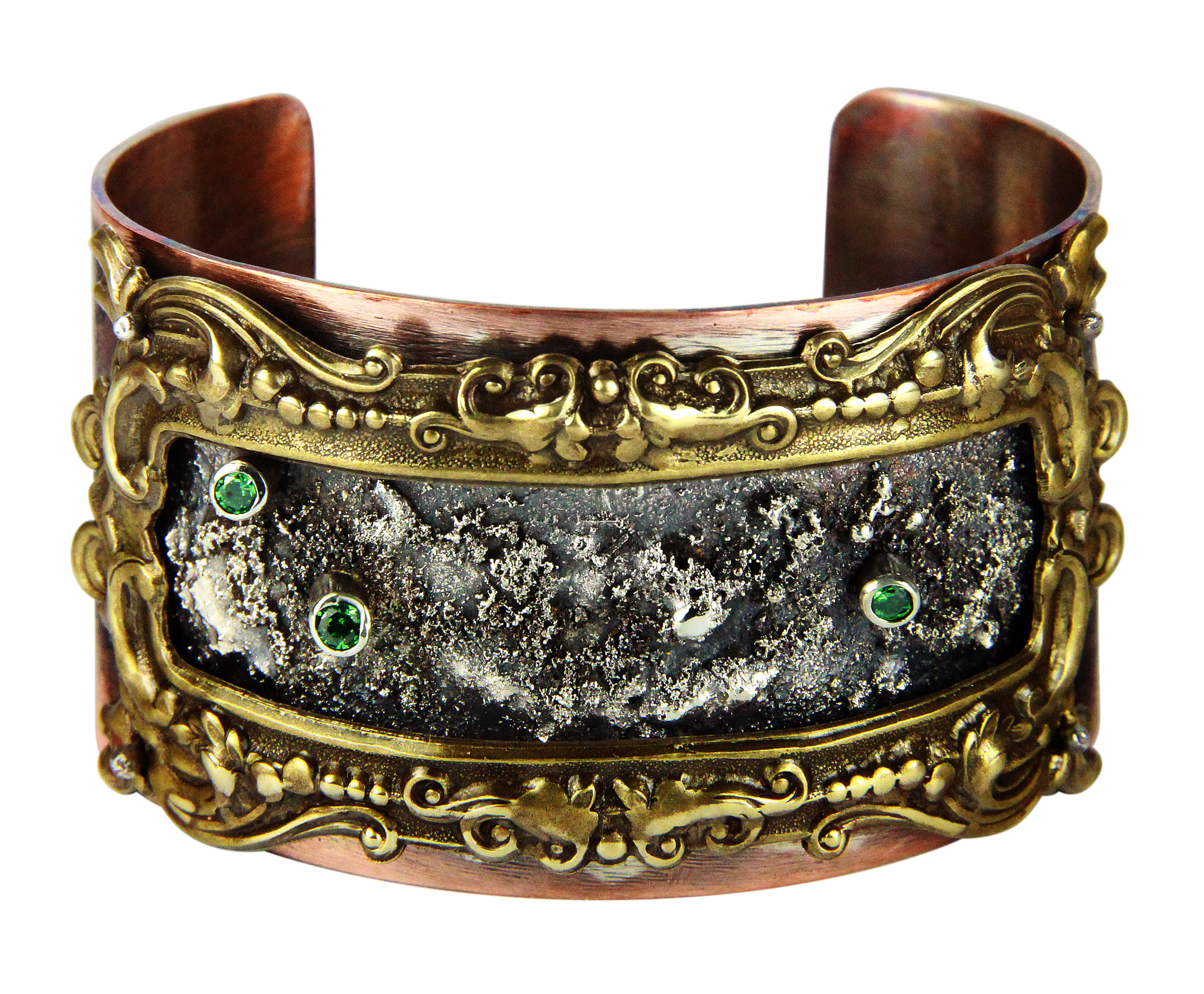 Silver Dusted Copper Cuff PDF Tutorial