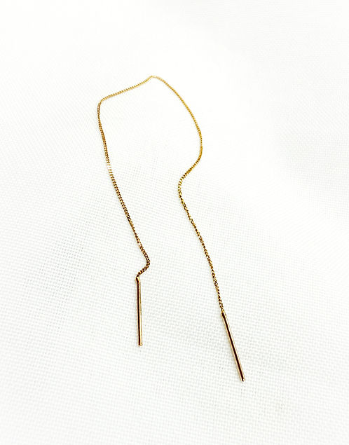 עגילי שרשרת | Karin Jewelry