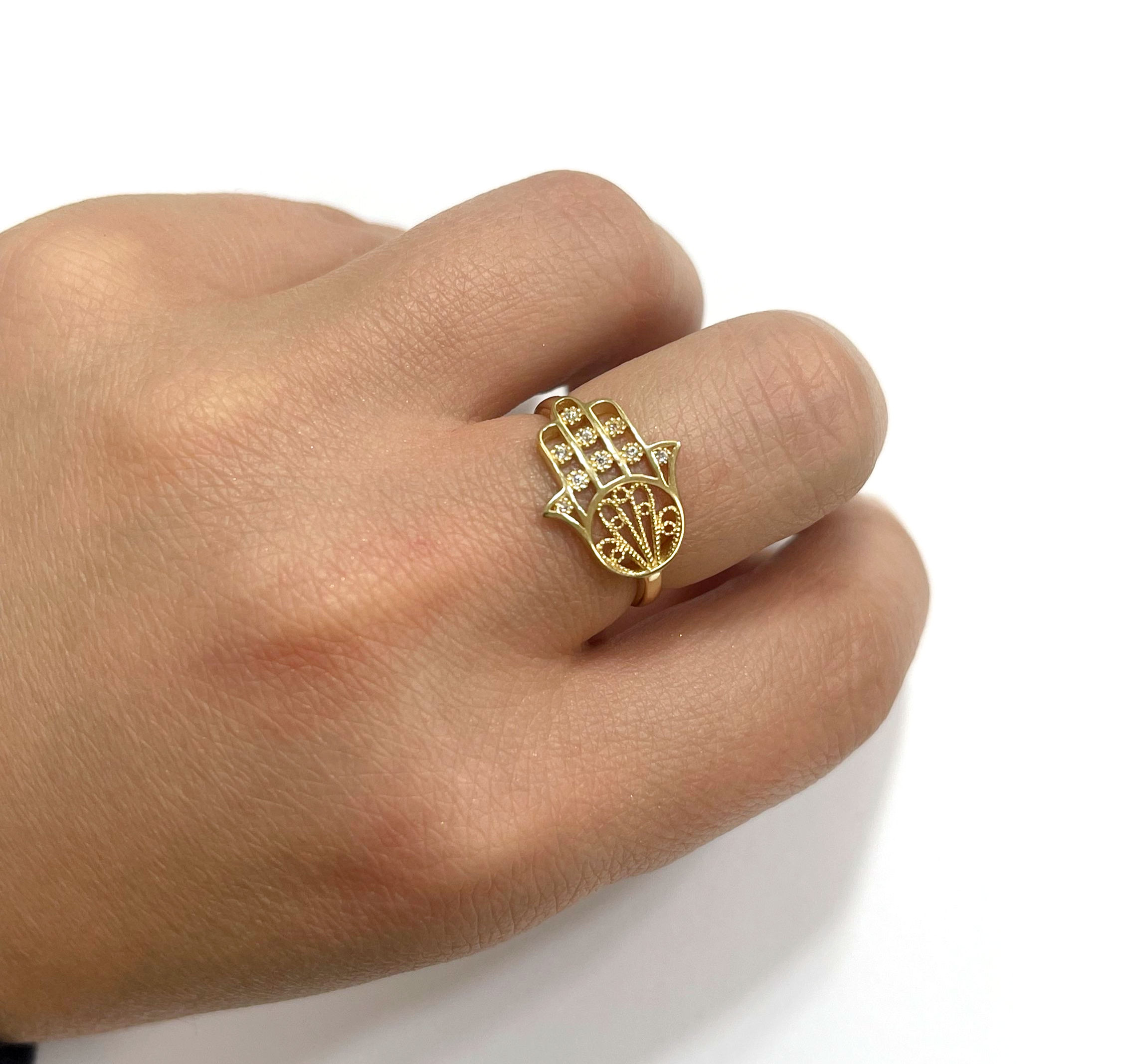 טבעת חמסה תחרה