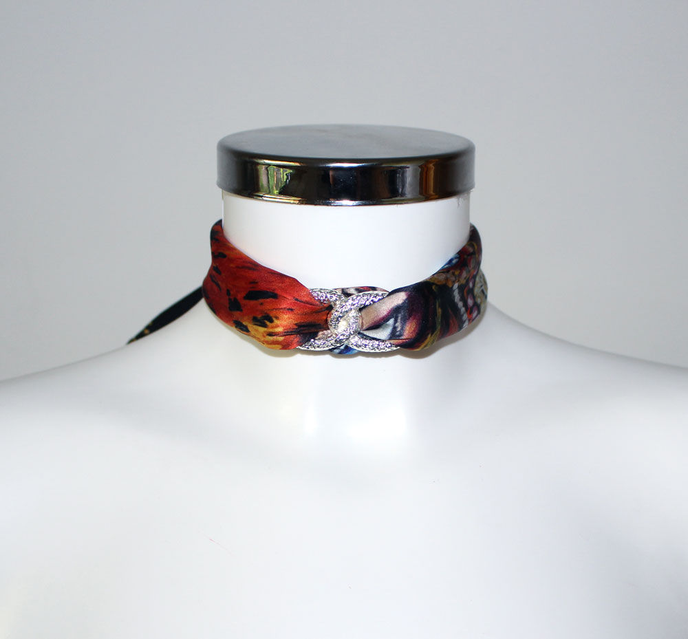 Venetian mask Choker Necklace