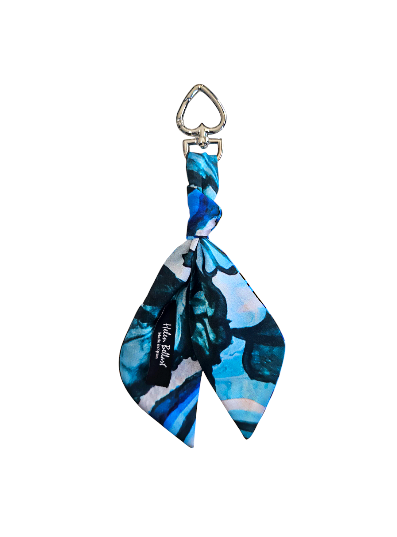 Turquoise coral keychain