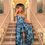 Miniatura: Turquoise coral halter dress