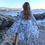 Miniatura: White Leopard kaftan
