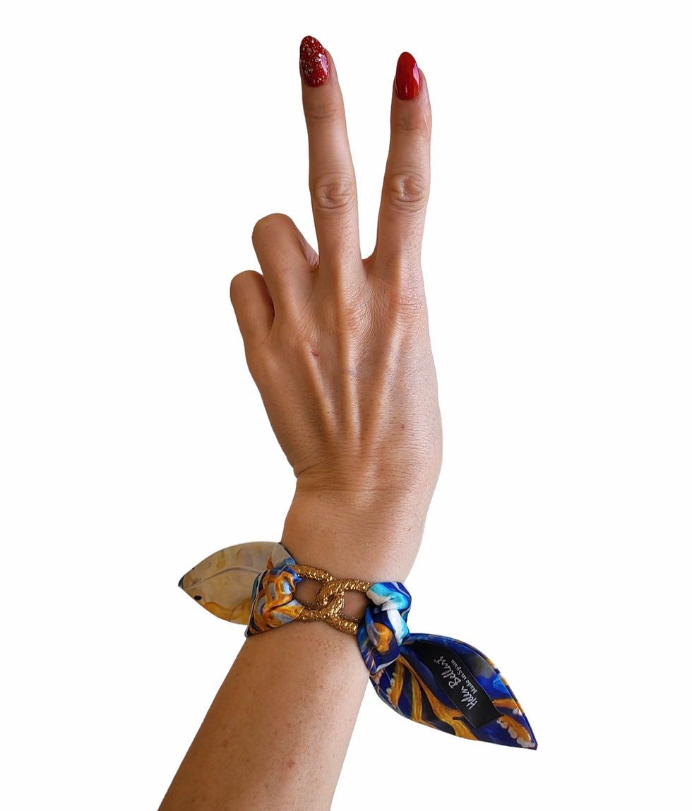 Thumbnail: Corals tie earring & bracelet