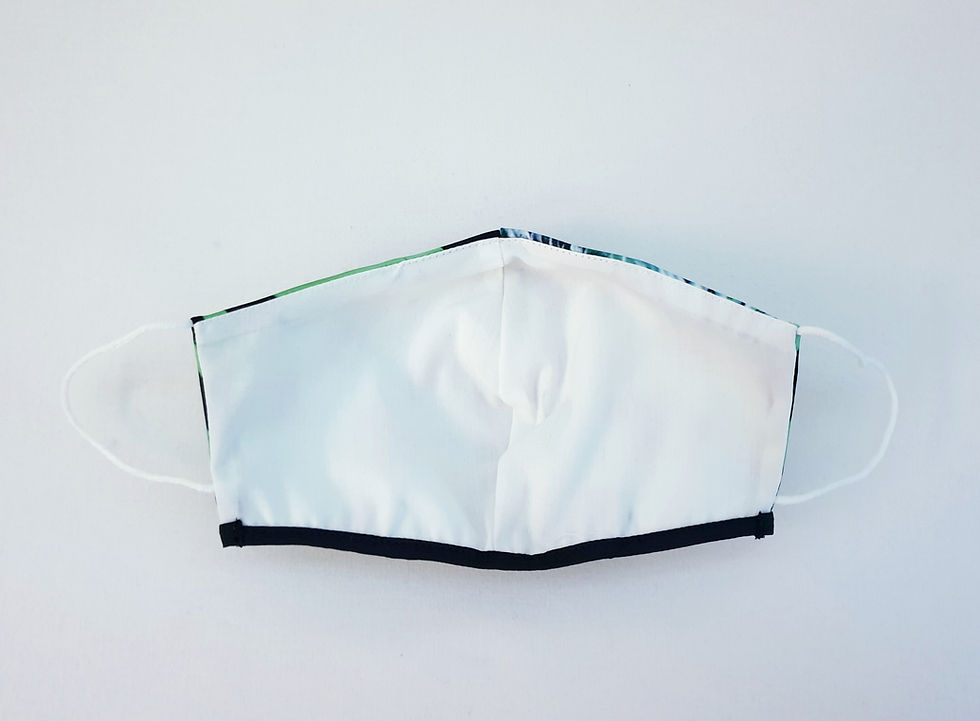 Miniatura: Mascarilla de diseño de leopardo verde - ENVÍO GRATIS