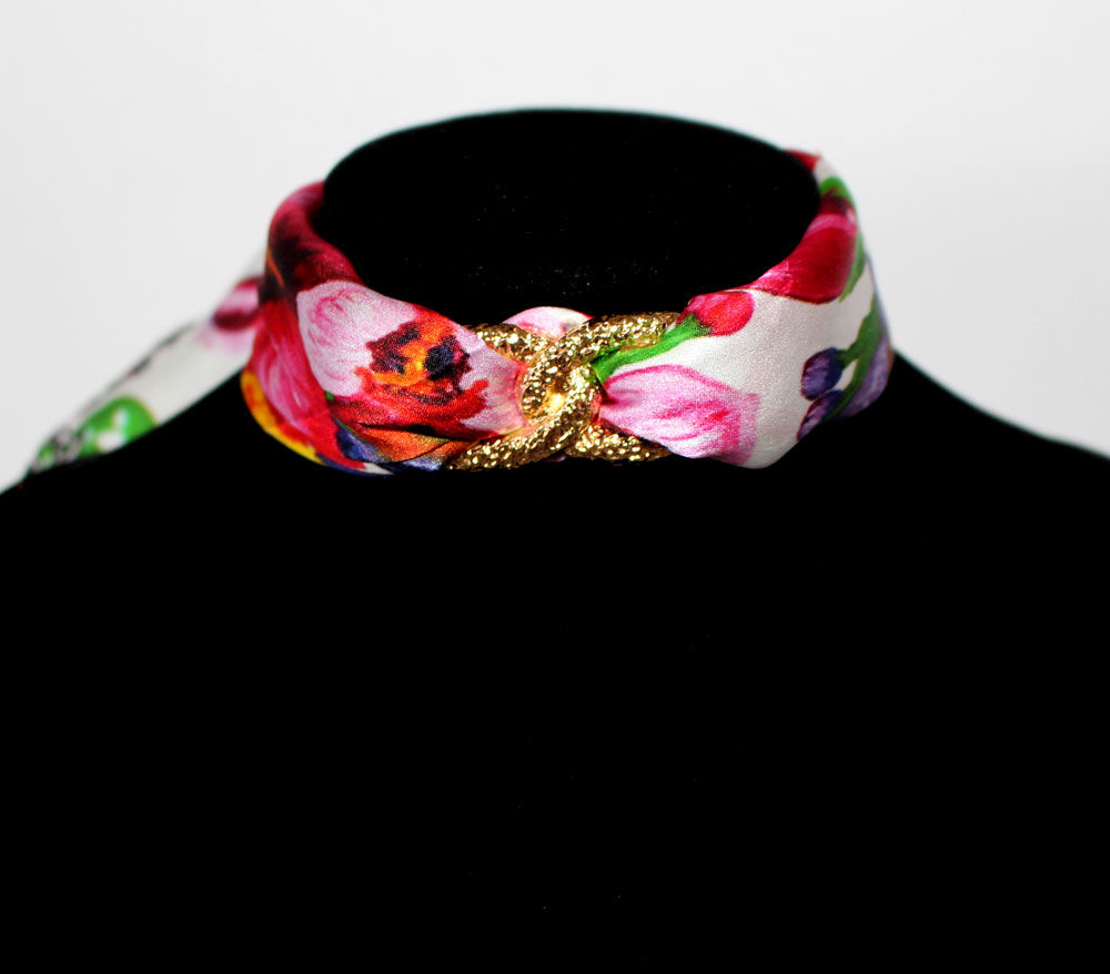 Gargantilla de jardin tropical