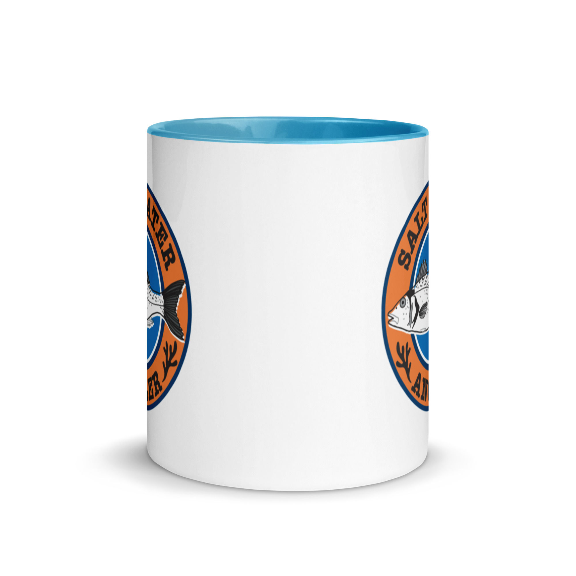 White Ceramic Mug with Color Inside