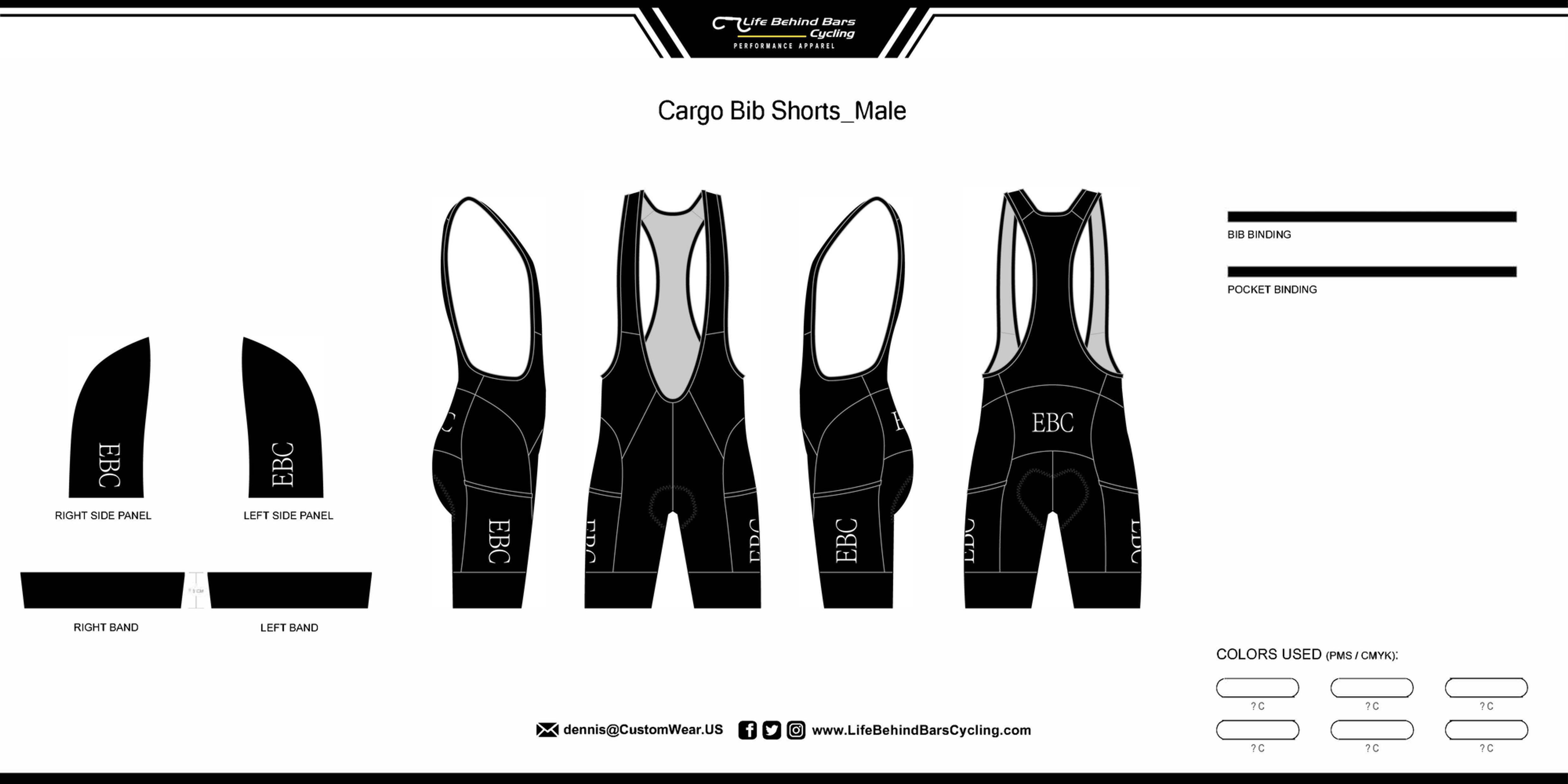 Bib Shorts - Gold Diamond OekoTex/Blue Sign-Pro Plus Series