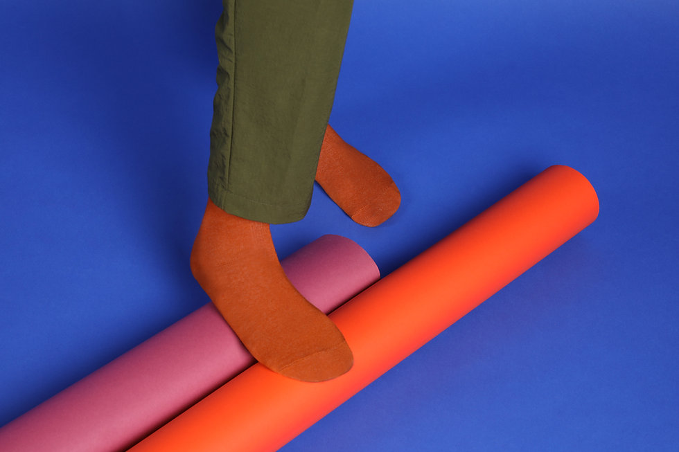 Orange Socks