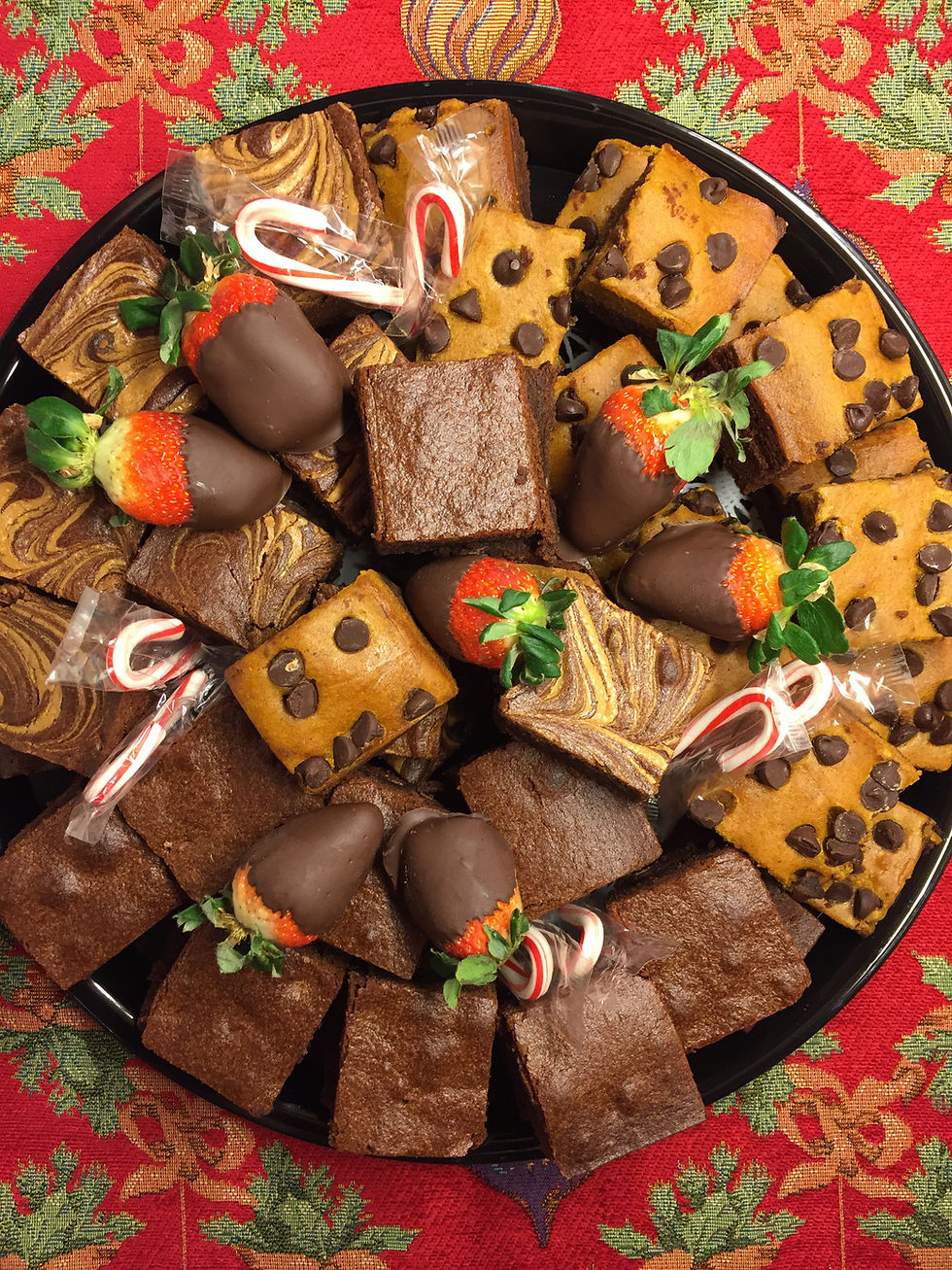 Thumbnail: Large Gourmet Brownie Platter