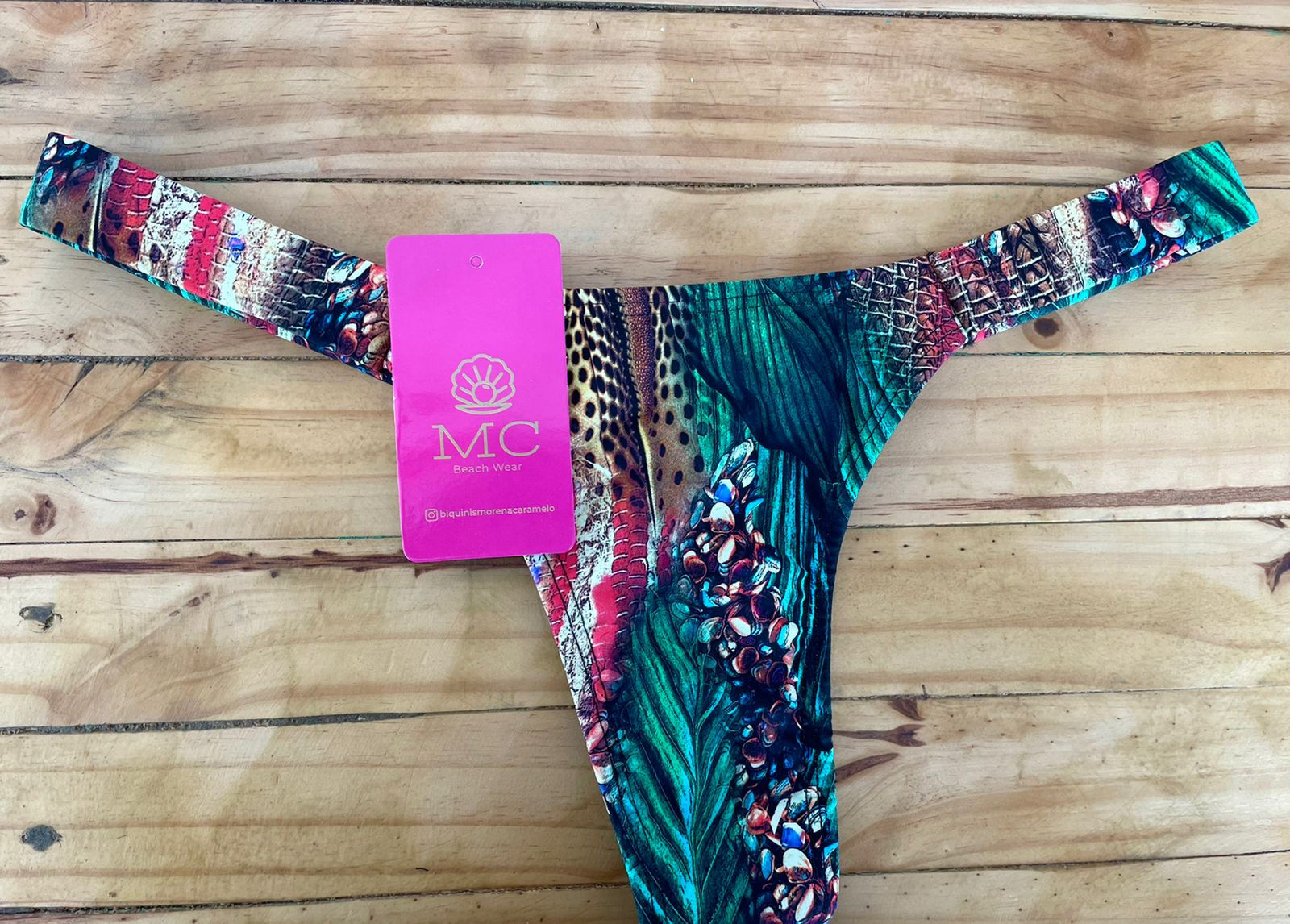 Calcinha Fio Dental Miçangas