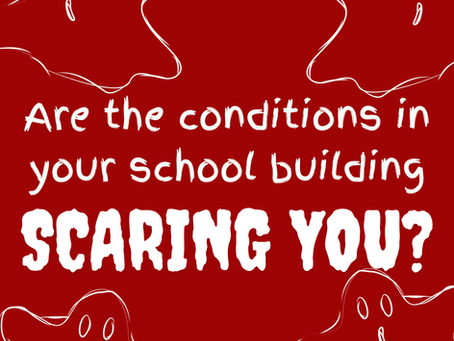 Are your building conditions scaring you? Lets organize to take action
