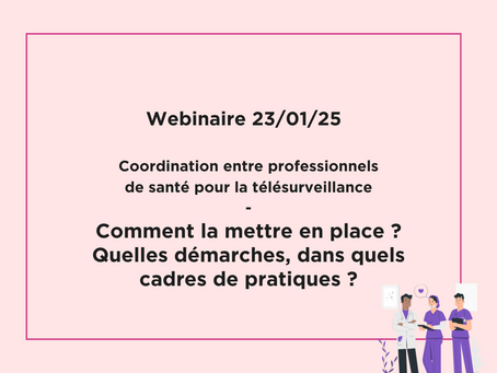 Webinaire du 23/01/25