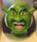 3D Shrek Cake