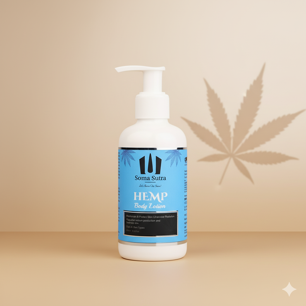 soma sutra hemp body lotion