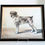 Thumbnail: A Framed Charcoal, Gouache & Watercolour Painting of a Parson Russell Terrier