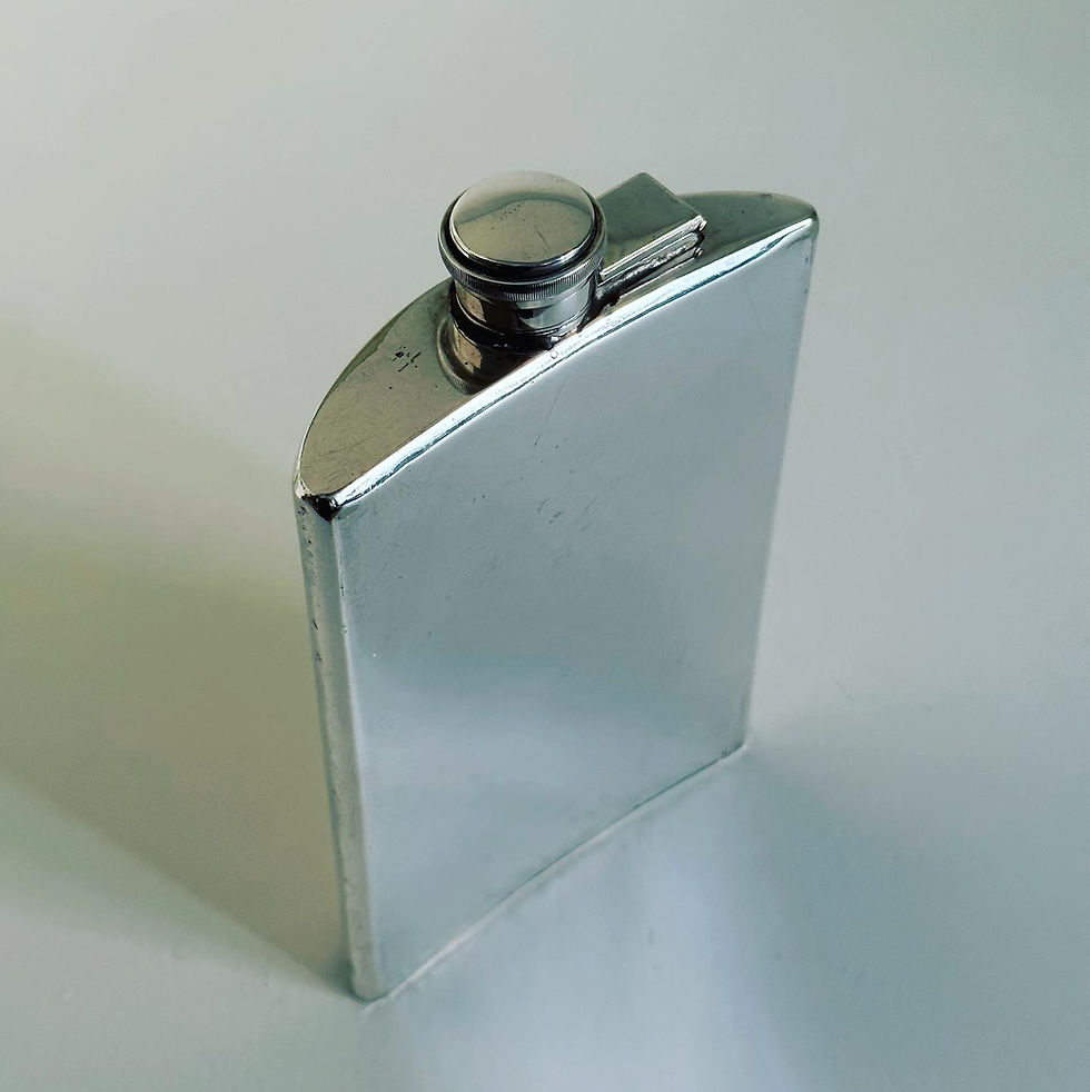 Thumbnail: A First World War Hip Flask by Harrods of London, c.1918