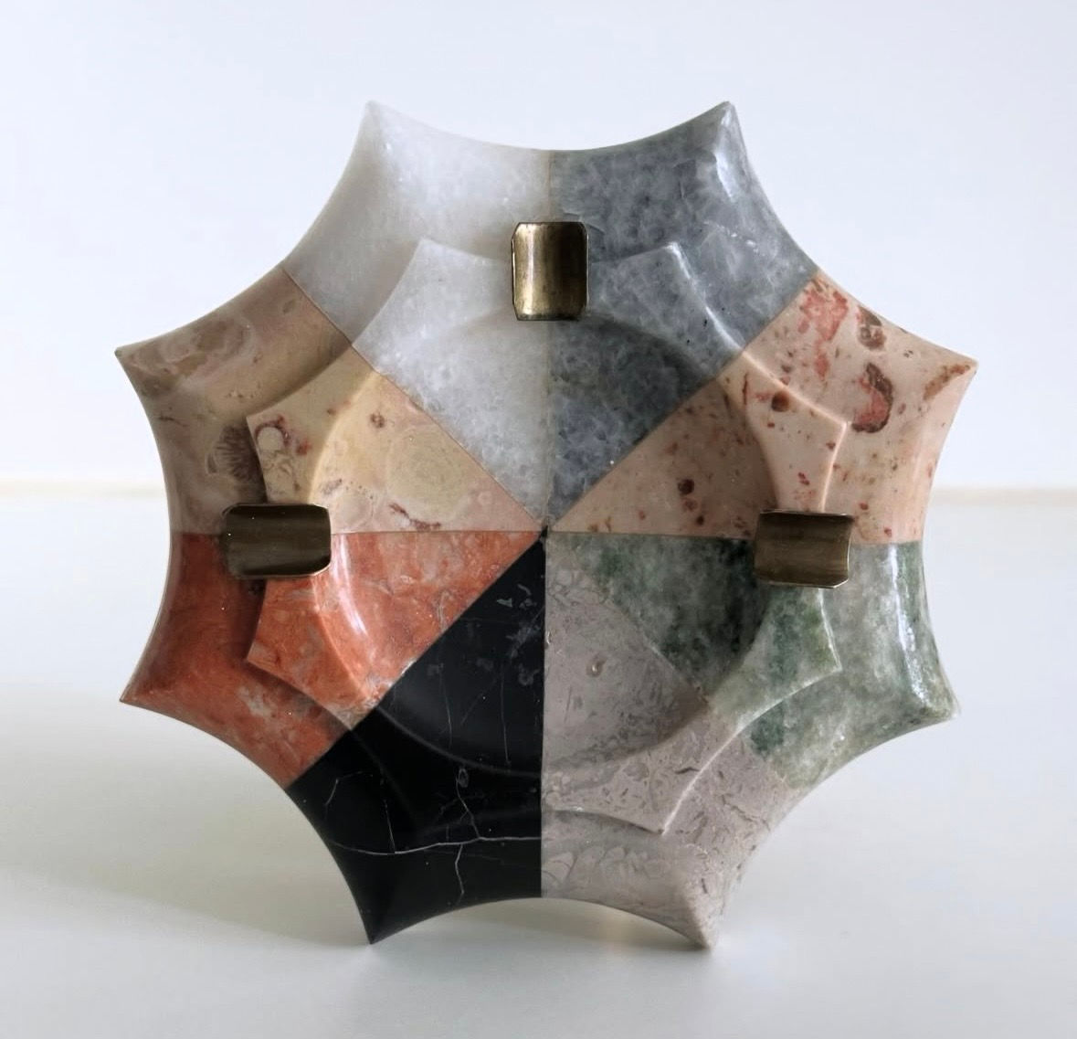 An Octagonal Shaped Specimen Marble Ashtray, c.1960