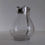 Thumbnail: A Large Silver Plated and Clear Glass Jug by John Grinsell & Sons, c.1920