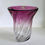Thumbnail: A Tinted Pink and Clear Crystal Glass Vase by Val Saint Lambert, c.1960