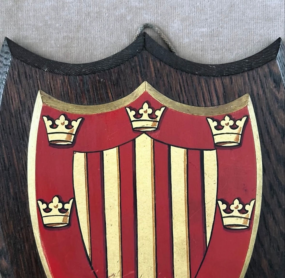 Thumbnail: An Edwardian Coat of Arms Representing Peterhouse, Cambridge University, c.1910