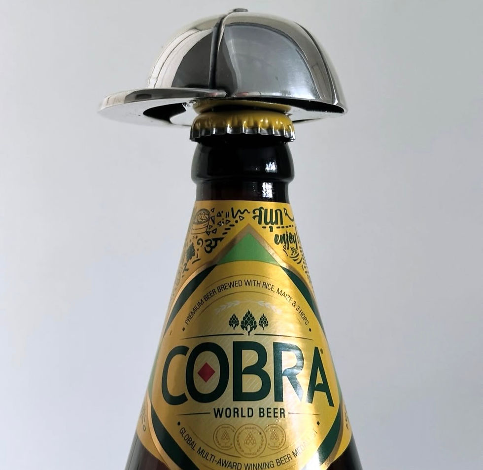 Thumbnail: A Silver Plated Jockey Cap Bottle Opener, c.1960