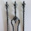 Thumbnail: A Set of Three Mid 19th Century Steel Fire Tools, c.1860
