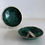 Thumbnail: Two Malachite and Brass Bowls, c.1880