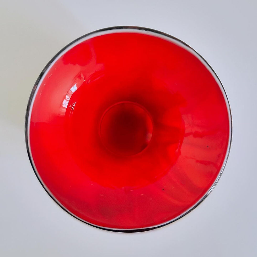 Thumbnail: A Murano Kaleidoscopic Glass Vase, c.1960