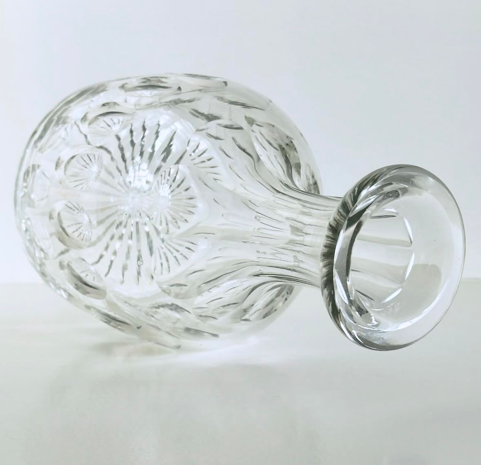 Thumbnail: A Mid 19th Century Glass Magnum Carafe, c.1860