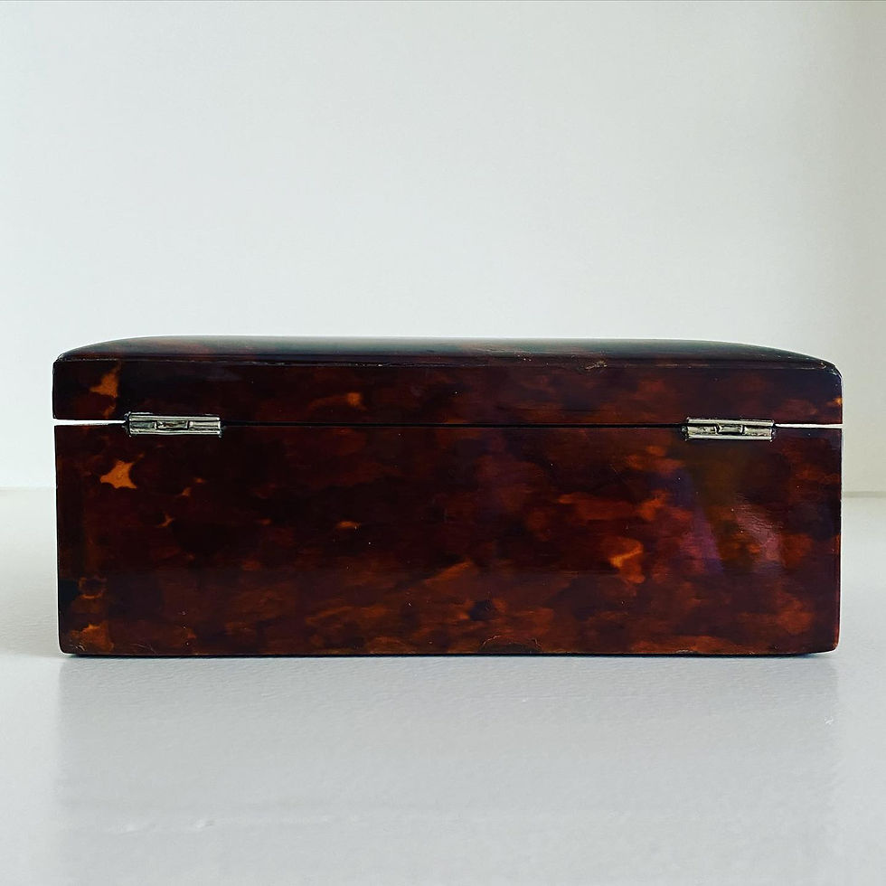 Thumbnail: A Deco Tortoiseshell Box