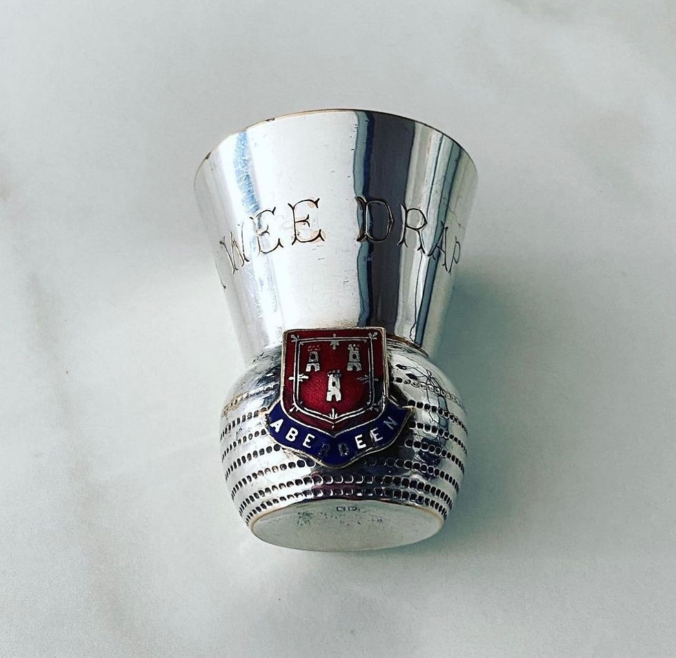 An Early 20th Century Spirit Measure Modelled as a Cork