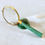 Thumbnail: A Deco Brass and Shagreen Magnifying Glass, c.1920