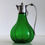 Thumbnail: An Art Nouveau Green Glass Claret Jug, c.1900