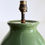 Thumbnail: A Tall Olive Green Vase Lamp, c.1930