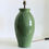 Thumbnail: A Tall Olive Green Vase Lamp, c.1930