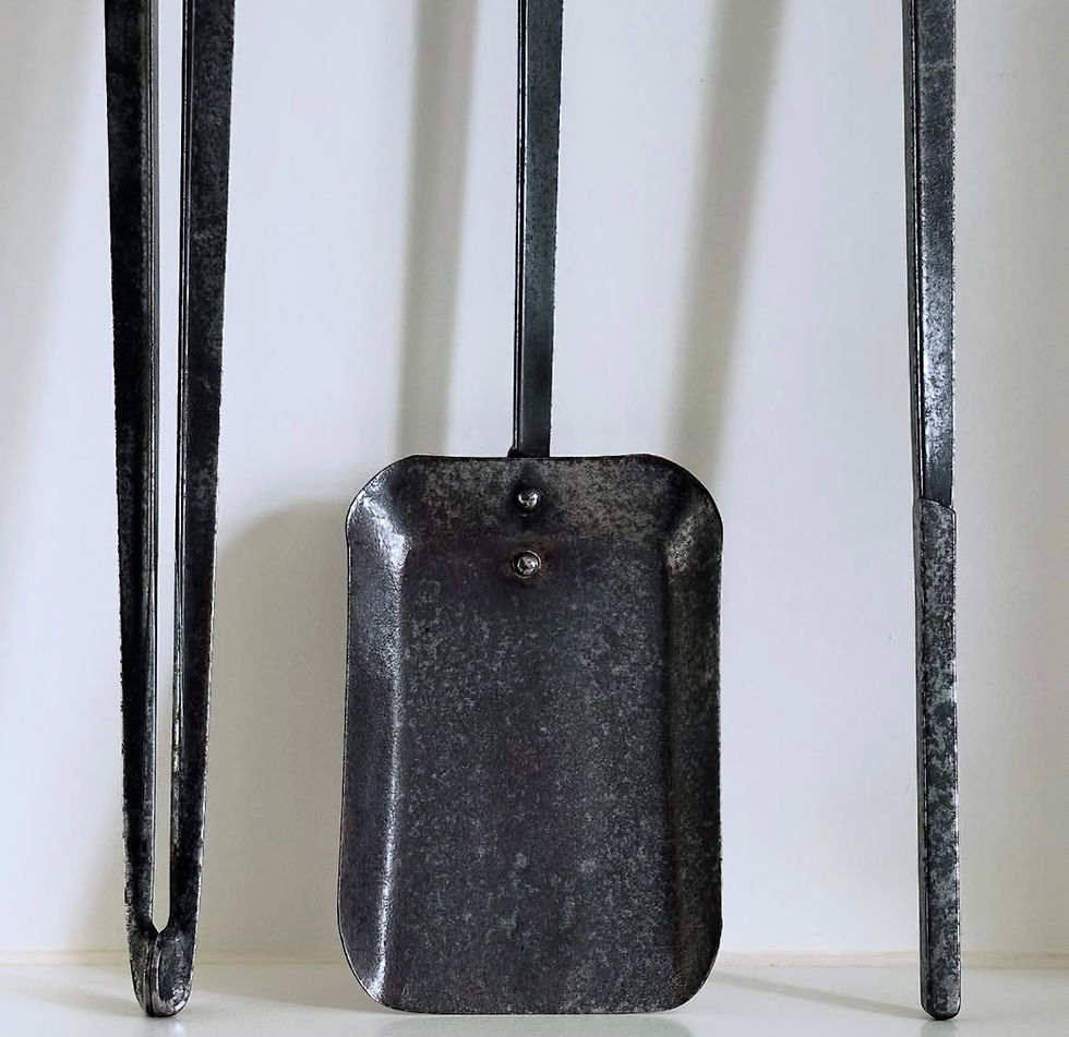 Thumbnail: A Set of French Bayonet Fire Irons, c.1880